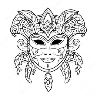 The Mask Coloring Pages