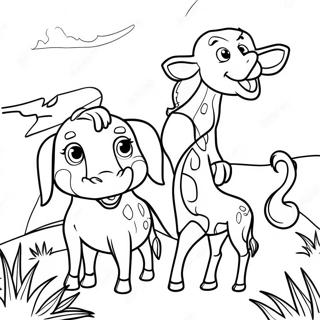 Safari Coloring Pages