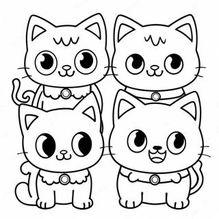 Super Kitties Bitsy Coloring Pages