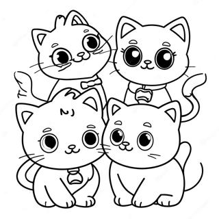 Adventurous Super Kitties Coloring Page 50253-40239