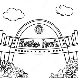 Hershey Park Coloring Pages