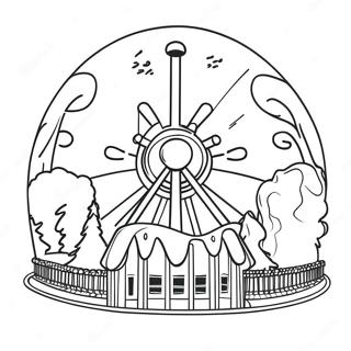 Hershey Park Logo Coloring Page 50262-40242