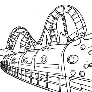 Hershey Park Rides Coloring Page 50263-40248