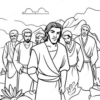 Joseph And His Brothers Coloring Pages