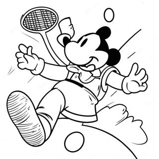 Disney Sports Coloring Page 50292-40266