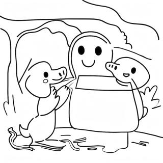 Speech Therapy Coloring Page 50302-40276