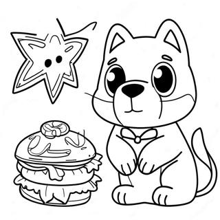 Fun Speech Therapy Animals Coloring Page 50303-40277