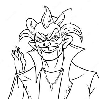 Mephiles The Dark Coloring Pages