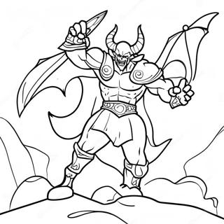 Mephiles The Dark In Battle Coloring Page 50323-40295