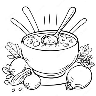 Stone Soup Coloring Pages