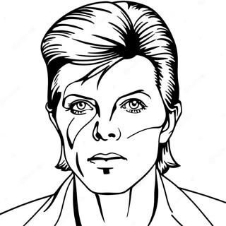 David Bowie Coloring Page 50382-40335