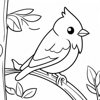 Blue Bird Coloring Pages