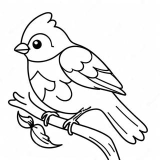 Blue Bird Coloring Page 50402-40350