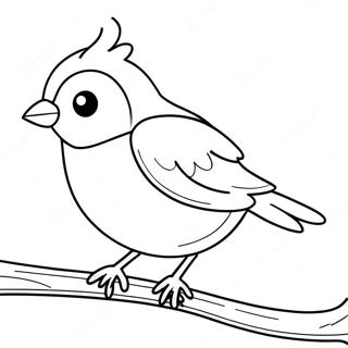 Blue Bird Coloring Page 50402-40351