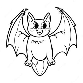 Bat Coloring Page 50452-40394