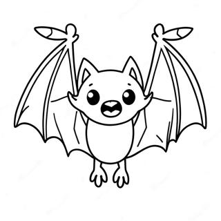 Bat Coloring Page 50452-40395