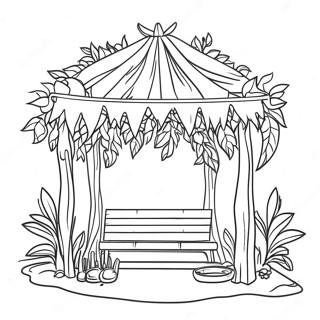 Sukkah Coloring Pages