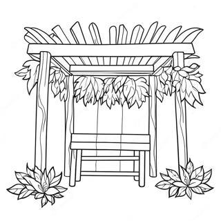 Sukkah Coloring Page 50462-40407