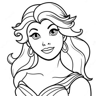 Megara Coloring Pages