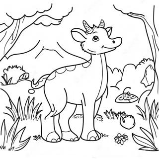 Vibrant South African Wildlife Coloring Page 50503-40439