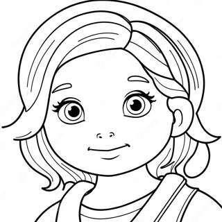 Cute Ashley Coloring Page 50513-40447