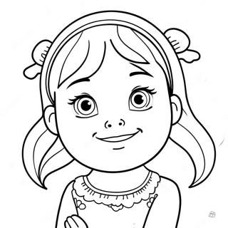 Cute Ashley Coloring Page 50513-40448