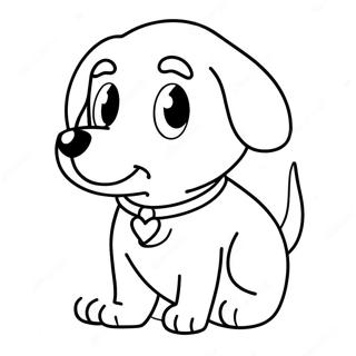 Anime Dog Coloring Page 50522-40452