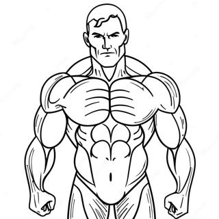 Muscle Coloring Pages