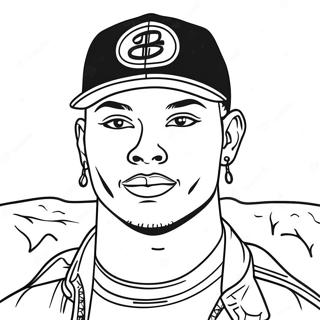 Kane Brown Coloring Pages