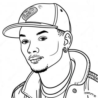 Kane Brown Coloring Page 50592-40524