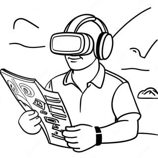 Vr Coloring Page 50652-40551