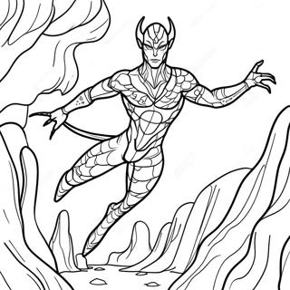 Avatar Banshee Coloring Pages