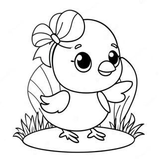 Easter Chick Coloring Pages