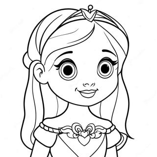 Girly Coloring Pages