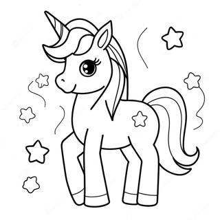 Cute Unicorn Girly Coloring Page 50713-40603