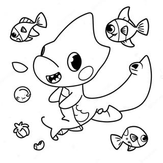 Super Simple Songs Baby Shark Halloween Coloring Pages