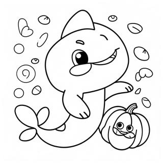 Super Simple Songs Baby Shark Halloween Coloring Pages