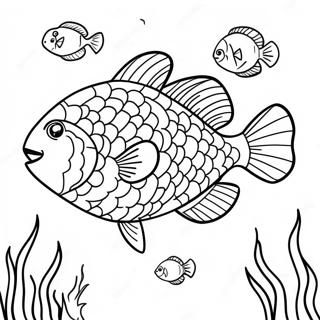 Piranha Coloring Pages