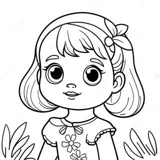 Kiki Coloring Pages