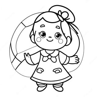 Kiki Coloring Page 50782-40655