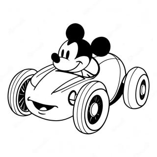 Mickey And The Roadster Racers Coloring Page 50822-40707