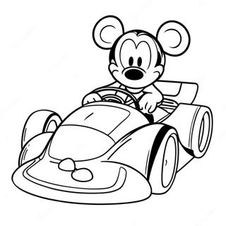 Mickey And The Roadster Racers Coloring Pages