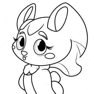 Rena Rouge Coloring Pages