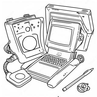 Technology Coloring Pages