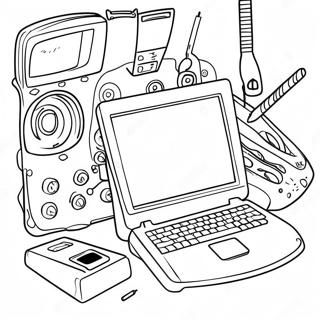 Technology Coloring Page 50842-40704