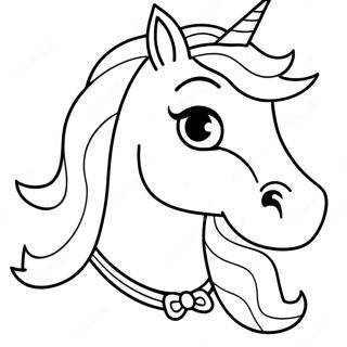 Princess Horse Coloring Page 50892-40752