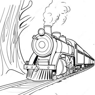 Polar Express Coloring Page 5091-4242