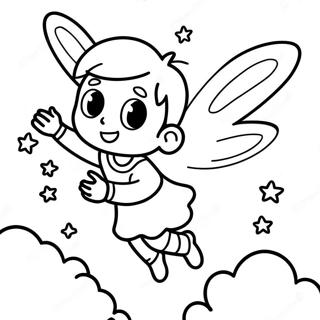 Boy Fairy Coloring Pages