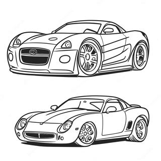 Sports Car Coloring Page 51002-40834