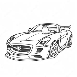 Sports Car Coloring Page 51002-40835